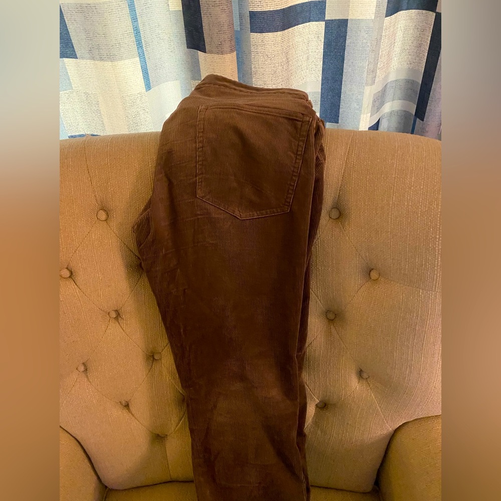 Bonobos Men's Brown Corduroy Pants. Sz 33Wx30L.